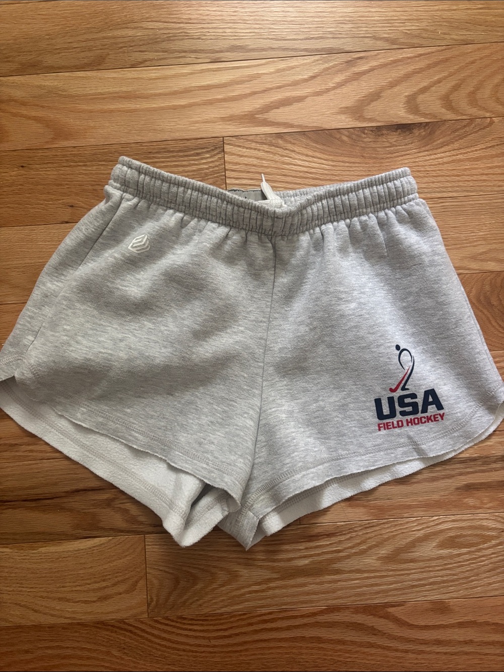 Active USA Light Gray Field Hockey Athletic Shorts